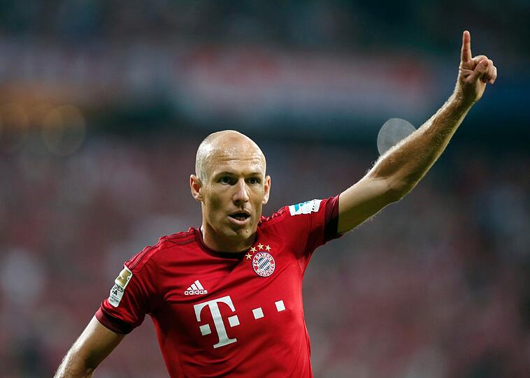 Bayerns Flügelflitzer Arjen Robben fühlt sich fit.
