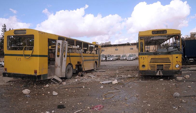 Angriff auf Ölpipeline in Homs: Das Blutvergießen in Syrien nimmt kein Ende - hier die Bilder.