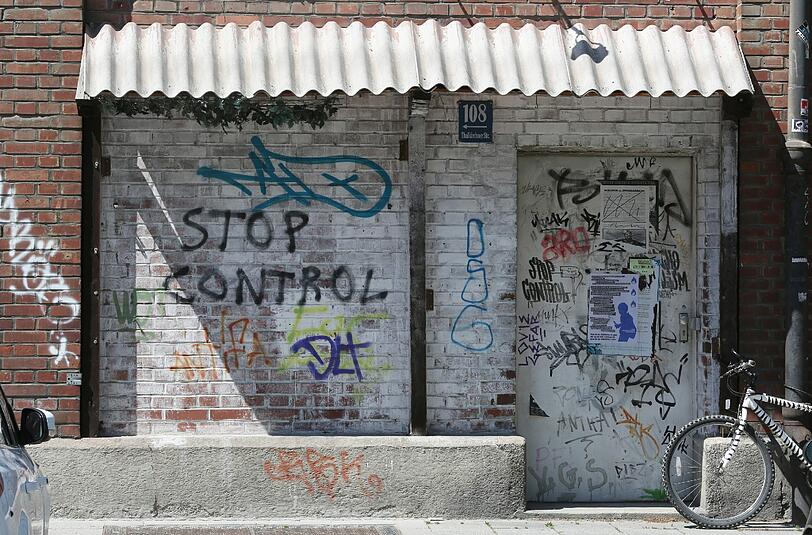 Ein bisserl Bronx in der Thalkirchner Straße.