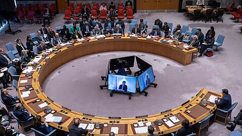 Die USA verhindern mit ihrem Veto eine Resolution für eine sofortige Waffenruhe in Gaza.