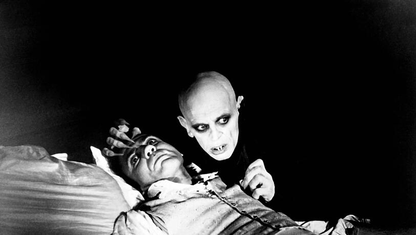 Der Vampir Nosferatu aus dem Film "Nosferatu – Phantom der Nacht" im Jahr 1979. Der Vampir Nosferatu aus dem Film "Nosferatu – Phantom der Nacht" im Jahr 1979.