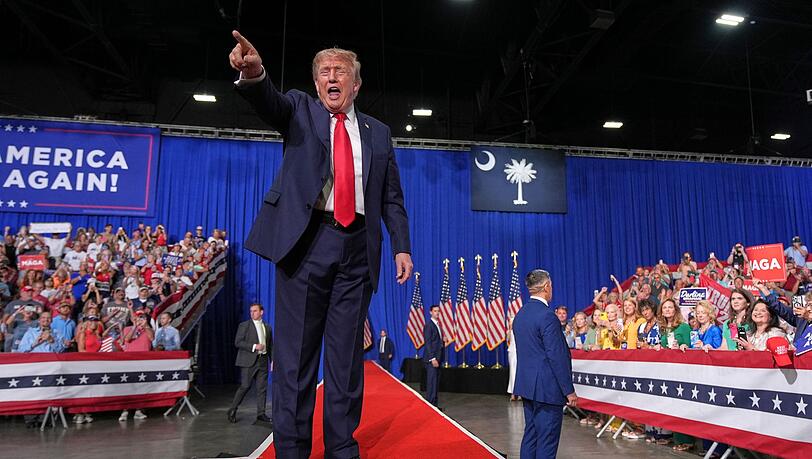 Trump sieht sich als wichtigen Faktor im Wahlkampf. (Archivbild)