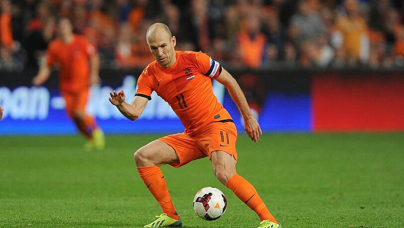 Arjen Robben ist neuer Kapitän der Oranje. Arjen Robben ist neuer Kapitän der Oranje.