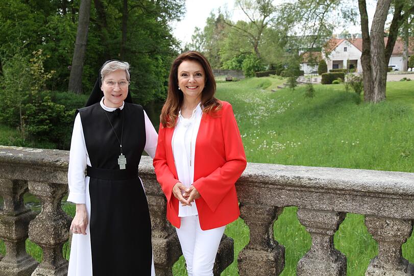 Uschi Dämmrich von Luttitz hat das Kloster Waldsassen besucht.