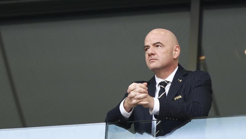 Mächtigter Mann im Weltfußball: FIFA-Präsident Gianni Infantino. Mächtigter Mann im Weltfußball: FIFA-Präsident Gianni Infantino.