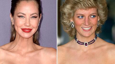 Alessandra Meyer-Wölden neben der 1997 verstorbenen Prinzessin Diana.