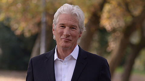 Die Haare werden zwar immer weißer - aber ansonsten ist Richard Gere zufrieden mit dem Älterwerden