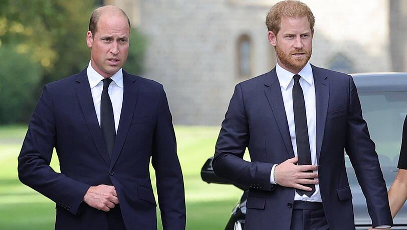 Prinz William (l.) und Prinz Harry sind zerstritten. Prinz William (l.) und Prinz Harry sind zerstritten.