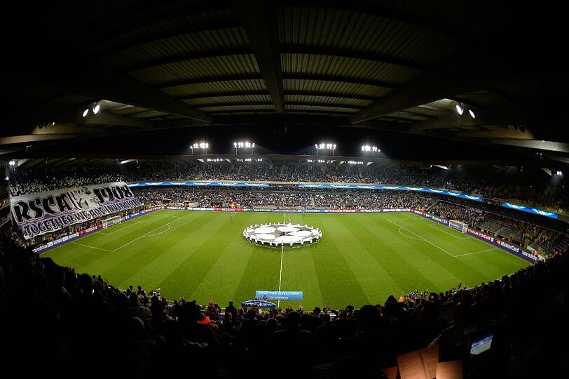 Weitere Bilder aus dem Fan-Block vom Spiel zwischen RSC Anderlecht und Borussia Dortmund