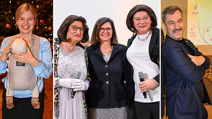 Parteiübergreifend beliebt: Die Fotos von Ilse Aigners Geburtstagsfeier im Bayerischen Landtag...