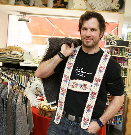 Markus Jocher als bayerischer Dressman.