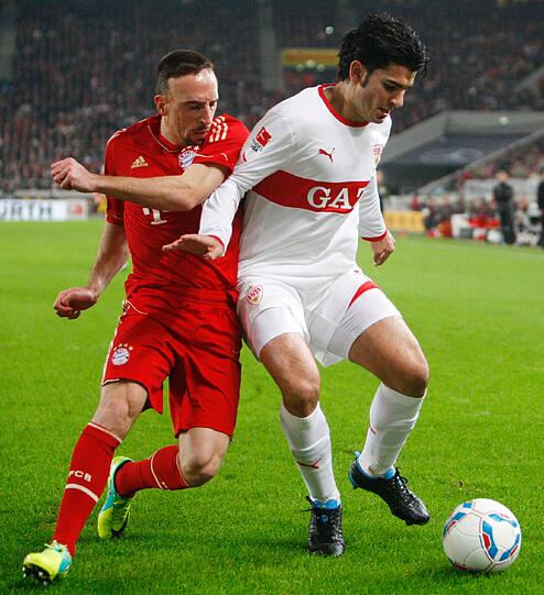 Stuttgart gegen Bayern - die Bilder vom Spiel.