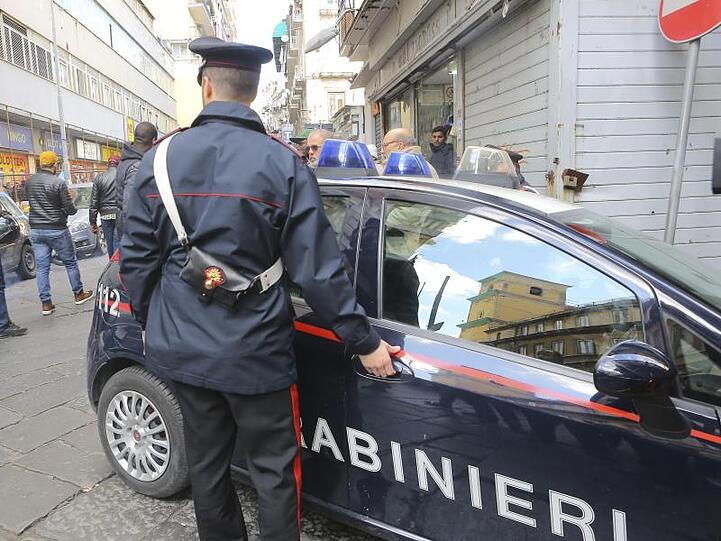 Kampf gegen die Mafia: Carabinieri im Einsatz.