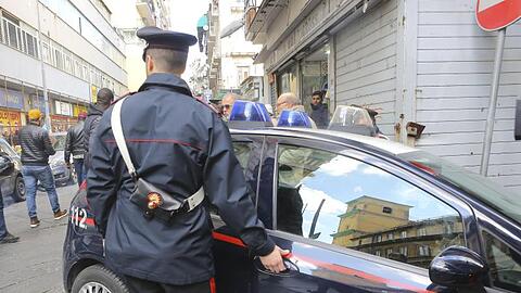 Kampf gegen die Mafia: Carabinieri im Einsatz.