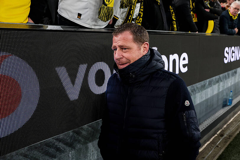 Haben Said El Mala weiterhin auf dem Radar: Die Bayern um Sportvorstand Said El Mala.