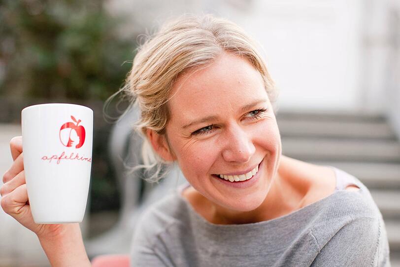 Der große Apple-Konzern kämpft gegen das kleine Kaffee Apfelkind der Bonnerin Christin Römer
