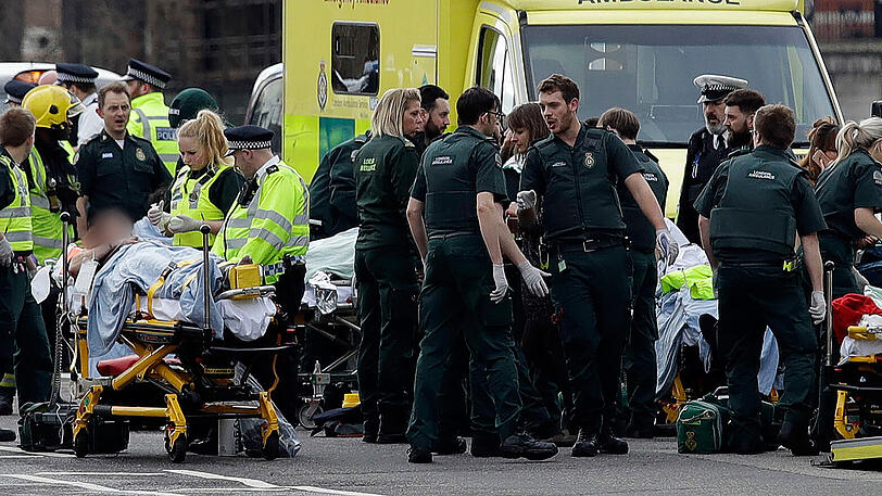 Weitere Bilder vom Anschlag in London.