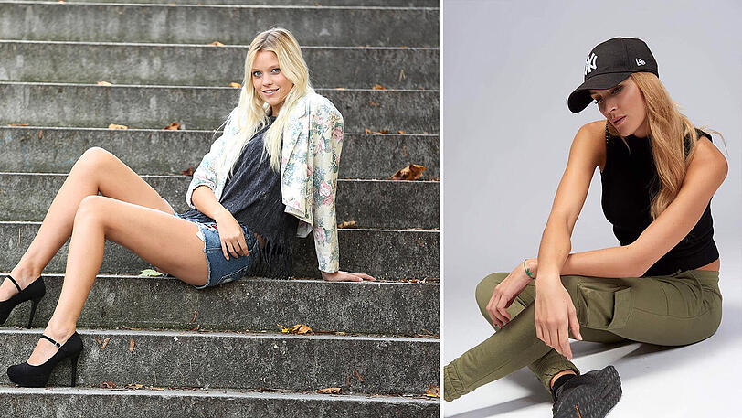 Sabine Fischer und Sabrina Rosopulo nahmen auch beim AZ-Modelwettbewerb teil