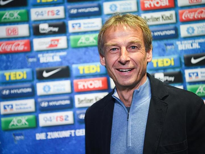 Soll Hertha BSC wieder aufbauen: Jürgen Klinsmann übernimmt bis Saisonende das Traineramt beim angeschlagenen Bundesligisten.
