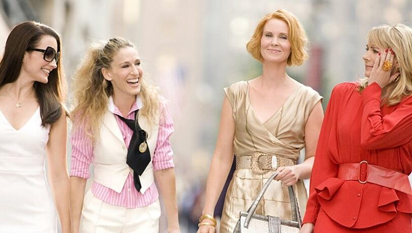 Charlotte (v.l.), Carrie, Miranda und Samantha - diese vier Mädels haben Seriengeschichte geschrieben Charlotte (v.l.), Carrie, Miranda und Samantha - diese vier Mädels haben Seriengeschichte geschrieben