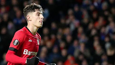 Im Fokus etlicher europäischer Top-Klubs: Kai Havertz von Bayer Leverkusen.