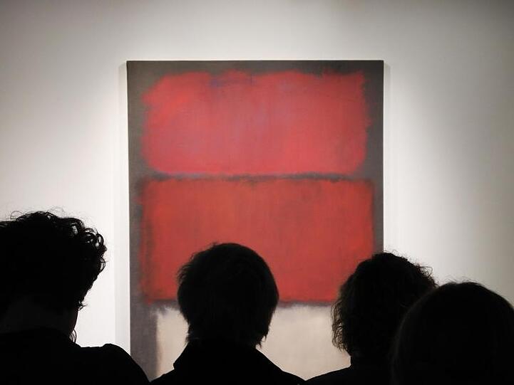 Mark Rothkos unbetiteltes Gemälde aus dem Jahr 1960 hatte einen Schätzpreis von 35 bis 50 Millionen Dollar.