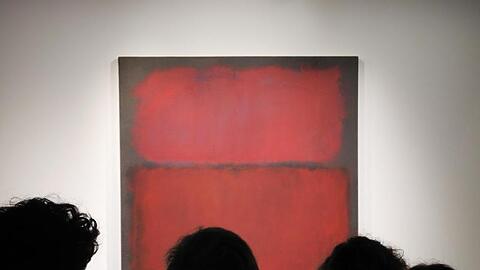 Mark Rothkos unbetiteltes Gemälde aus dem Jahr 1960 hatte einen Schätzpreis von 35 bis 50 Millionen Dollar.