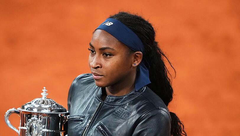 2025 triumphierte US-Tennisstar Coco Gauff bei den French Open. (Archivbild)