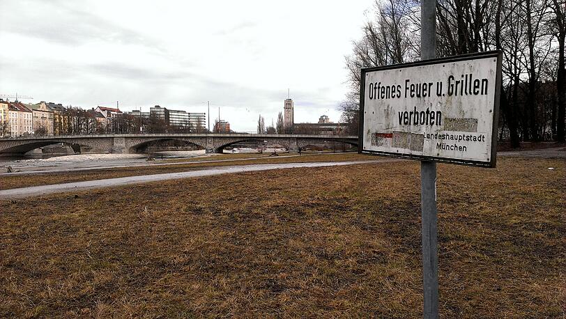 Und an den Isarauen nicht zündeln.