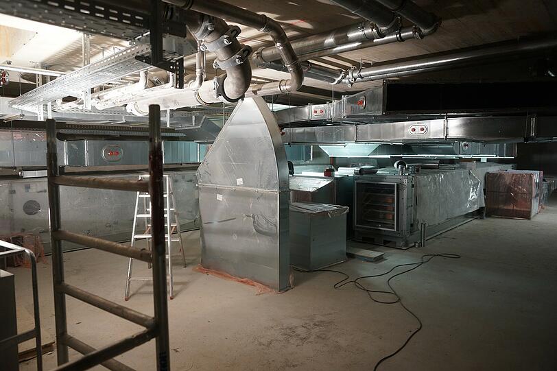 Auch eine wichtige Maßnahme: Das Belüftungssystem wird auf den neusten Stand gebracht.
