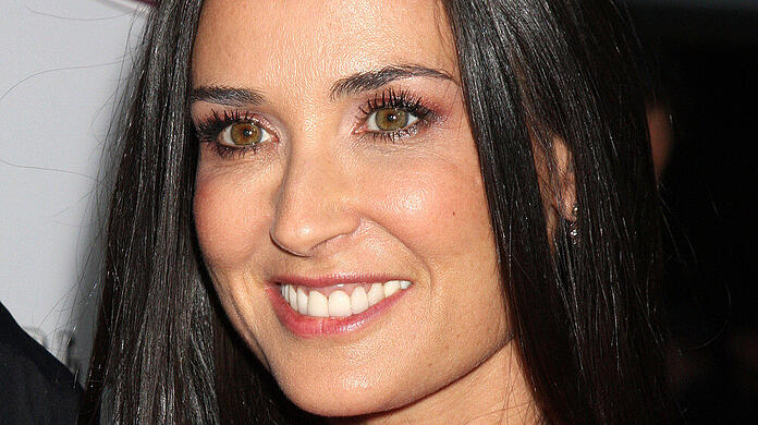 Demi Moore auf dem roten Teppich.