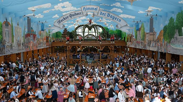 Plätze im Bierzelt sind begehrt - jetzt bekommen Münchner mehr Chancen. (Archivbild)