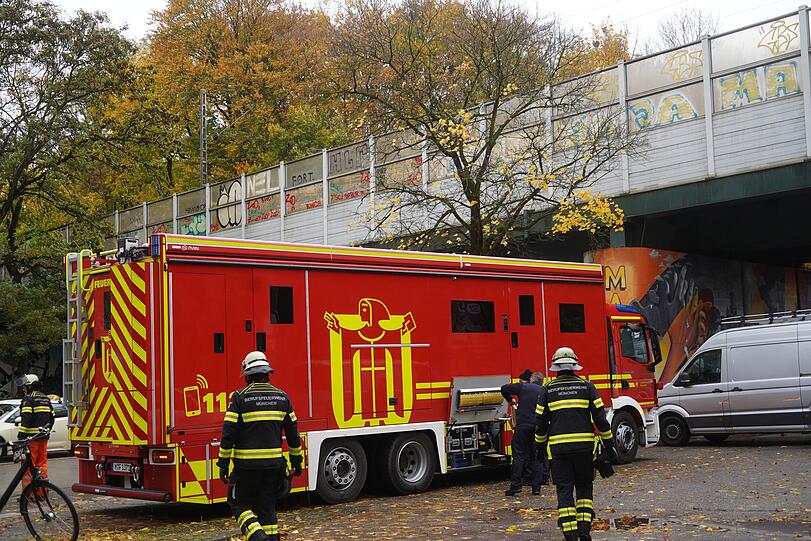 Die Einsatzkräfte waren schnell vor Ort. Die Einsatzkräfte waren schnell vor Ort.