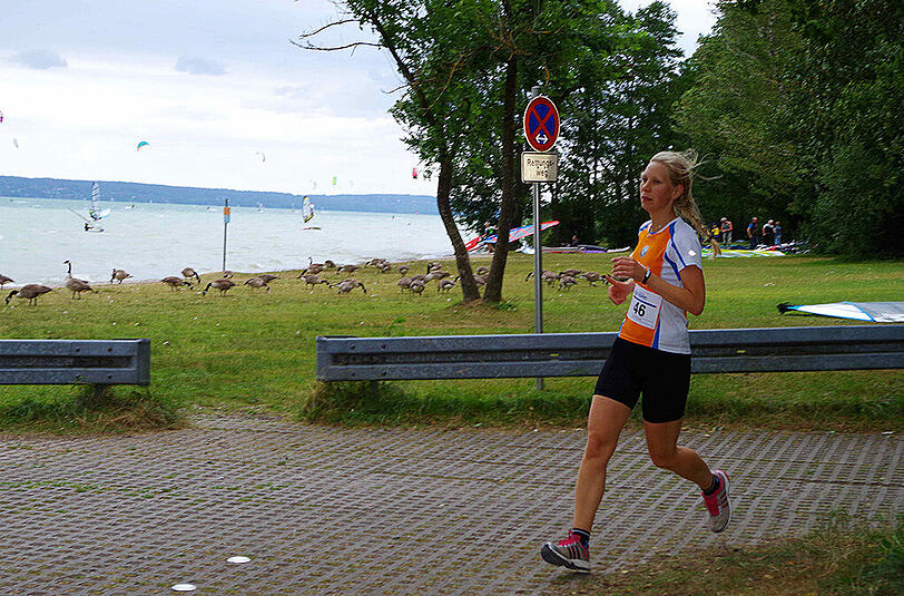 Der Bayerische Eisenmann 2015: Ein rundum gelungener Triathlon am stürmischen Starnberger See.