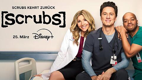 Das "Scrubs"-Reboot ist ab 25. M&auml;rz bei Disney+ zu sehen.