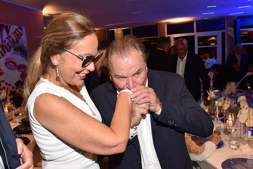 Ornella Muti und Fritz Wepper