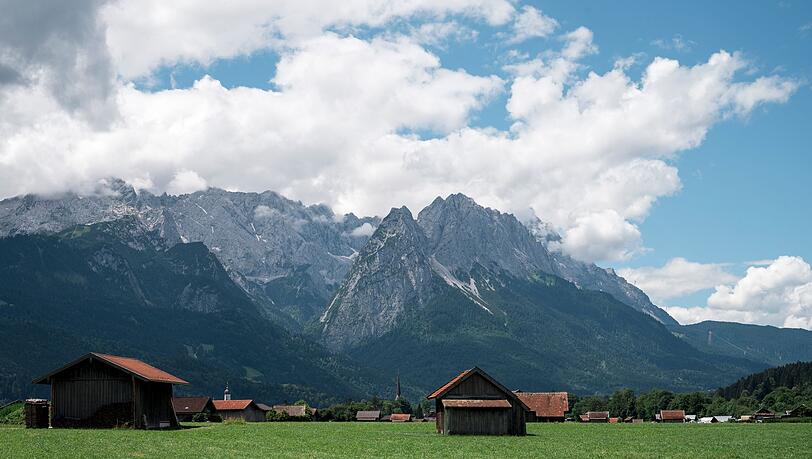 Beliebtes Ausflugsziel: Garmisch-Patenkirchen. Beliebtes Ausflugsziel: Garmisch-Patenkirchen.