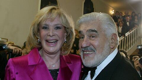 Eine Jahrzehnte-Liebe: Mario Adorf und seine Frau Monique haben sich 1968 kennen und lieben gelernt.
