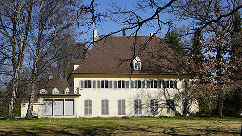 Diese Villa soll abgerissen werden. Auf dem parkähnlichen Grundstück entstehen dann vor allem Mini-Wohnungen.