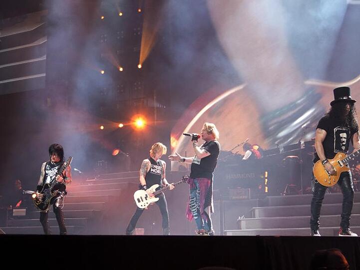 Die Band Guns N'Roses kommt dieses Jahr nicht mehr nach Deutschland.