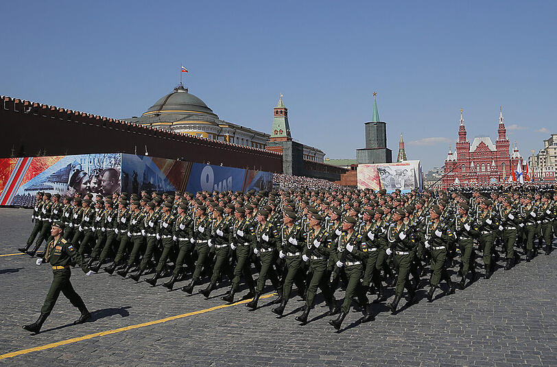 Militärparade in Moskau zum 71. Jahrestag des Siegs über Hitler-Deutschland: Die Bilder.