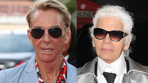 Wolfgang Joop (li.) teilte mit Karl Lagerfeld einen Charakterzug.