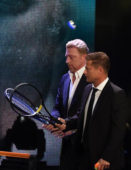 Boris Becker und Til Schweiger.
