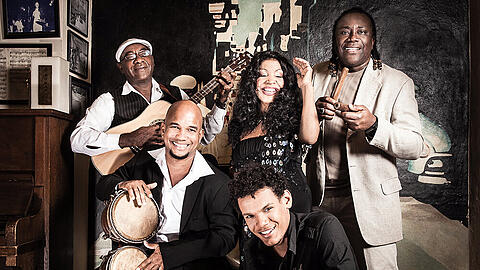 Cuba Percussion sorgen für Sommerfeeling.