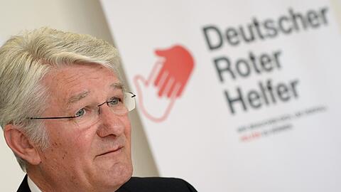 Theo Zellner, Präsident des Bayerischen Roten Kreuzes (BRK)