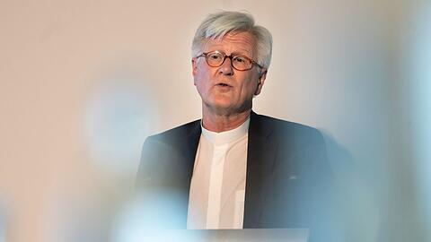 Heinrich Bedford-Strohm spricht während des 6. Evangelischen Medienkongresses. (Archivbild)