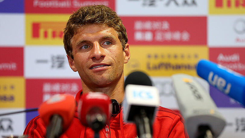 Wird in China „Erwa“ genannt: Spaßvogel Thomas Müller. Das bedeutet: „verrücktes Baby“. Wird in China „Erwa“ genannt: Spaßvogel Thomas Müller. Das bedeutet: „verrücktes Baby“.
