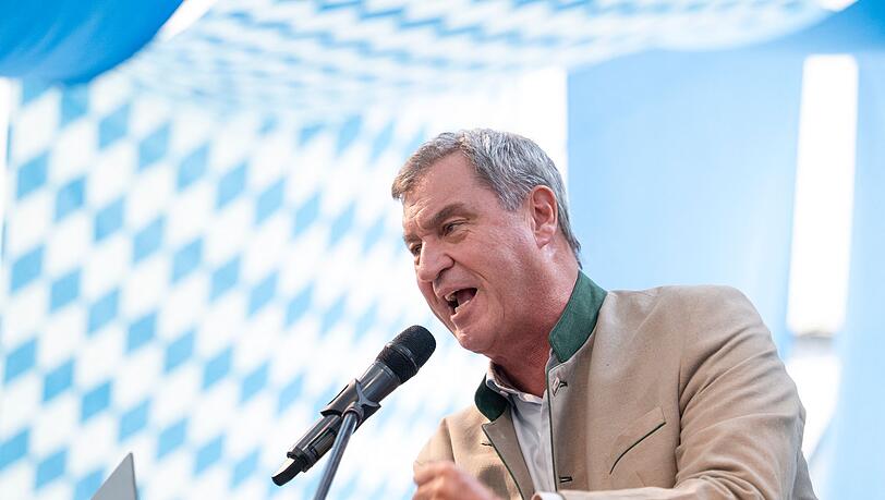 CSU-Chef S&ouml;der sieht in Sachsen-Anhalt die AfD am Zuge bei der Regierungsbildung.