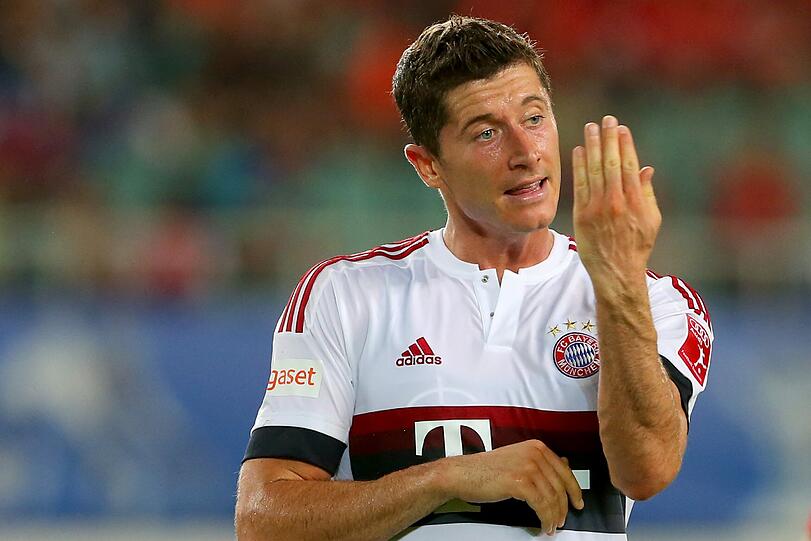 Im Freundschaftsspiel gegen Guangzhou Evergrande musste sich der FC Bayern im Elfmeterschießen geschlagen geben. Die Bilder zum Finale der China-Tour.