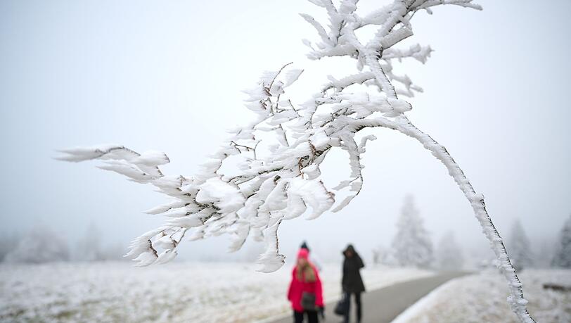 Schnee zu Weihnachten wird es nur vereinzelt geben.